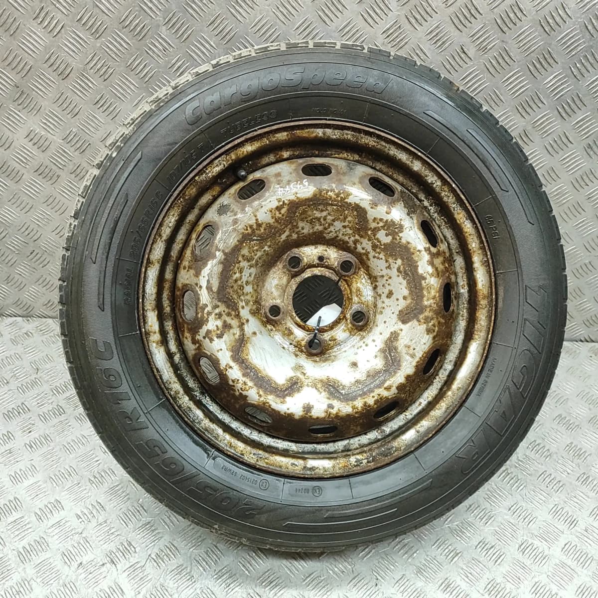 OPEL VIVARO Combi Spare Wheel Space Saver 93866151 1.6 Diesel 85kw 2015 33609593