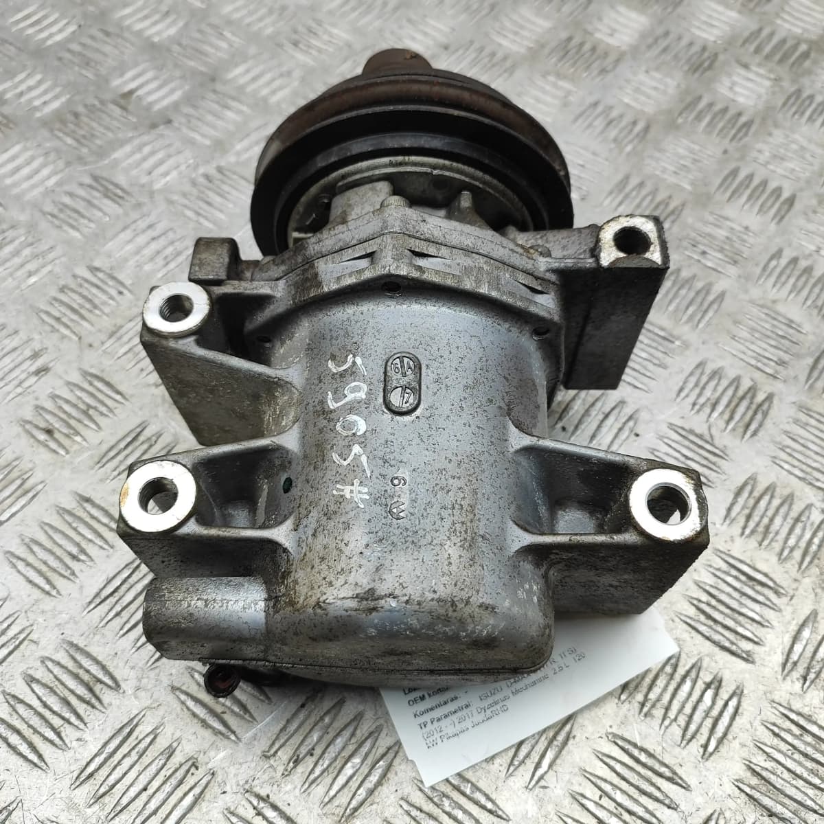 ISUZU D-MAX RT MK2 Air Condition A/C Pump 8981028241 2.5 Diesel 120kW 2017