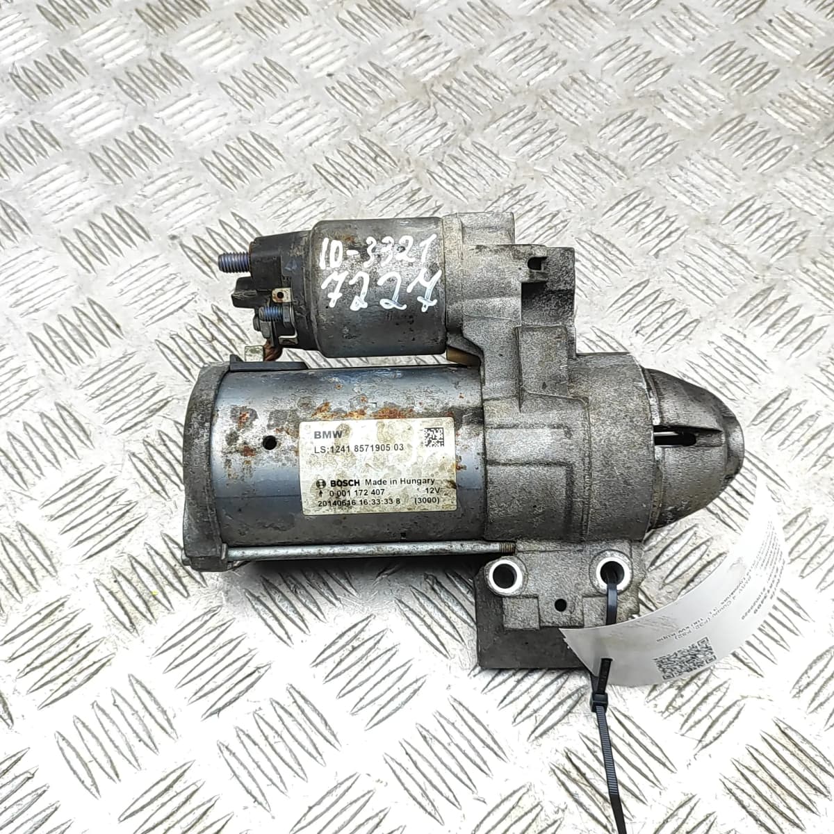 BMW 4 Coupe F32, F82 Starter Motor 8571905 3.0 Diesel 190kw 2014 33613499