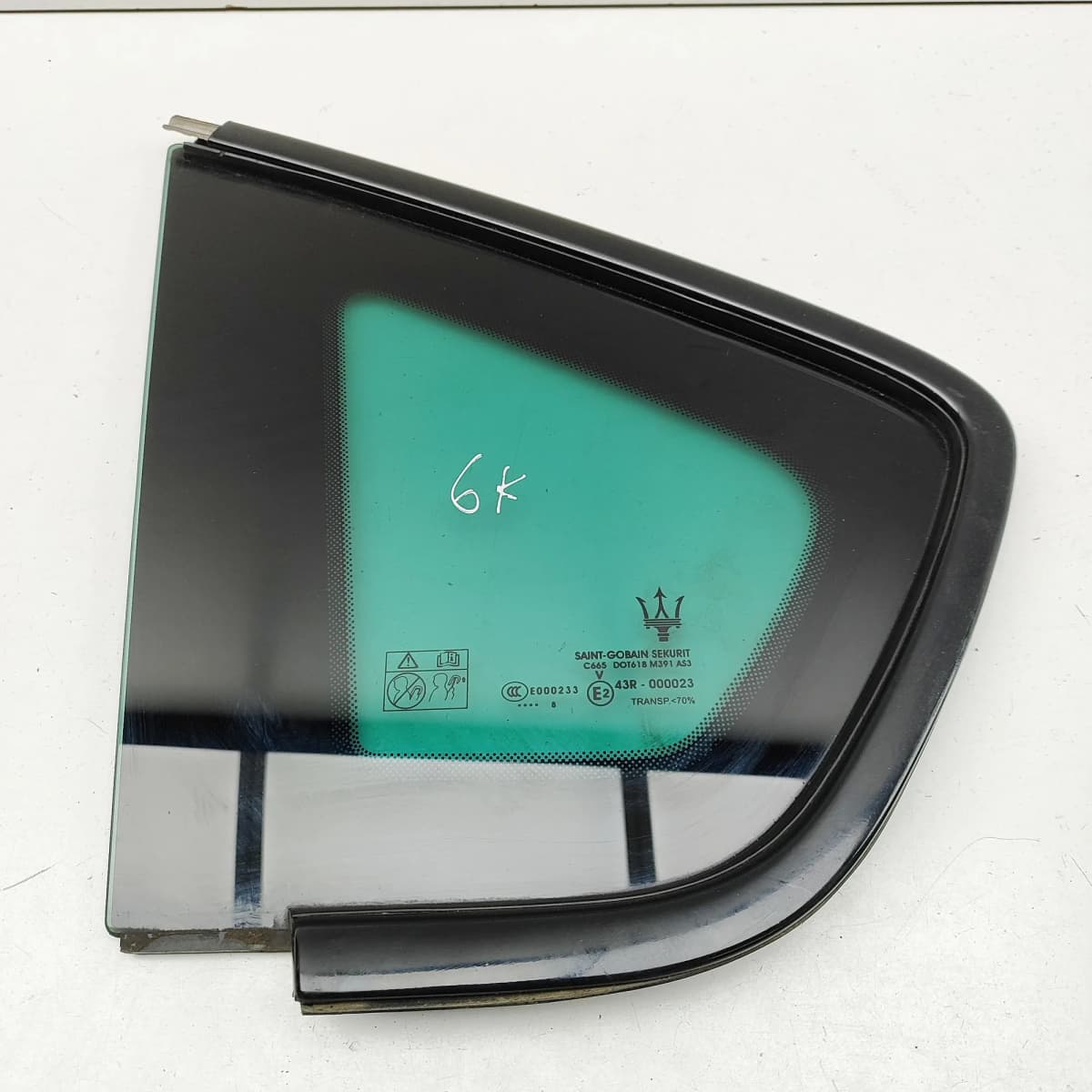 MASERATI LEVANTE SUV M161 Rear Left Quarter Window 06701010560 2019 33626964