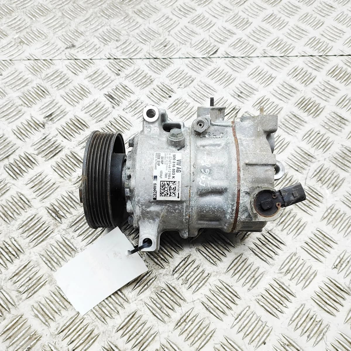 VW CADDY MK4 Furgon SA Air Condition A/C Pump 5Q0816803K 2.0 Diesel 75kW 2020