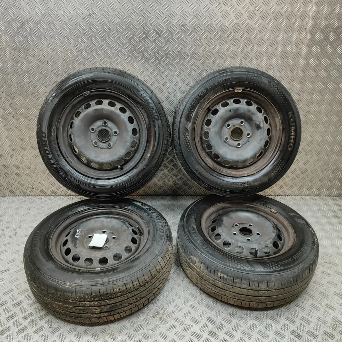 VW CADDY MK4 Furgon SAA, SAH Steel Wheel Set 2K0601027B 2.0 Diesel 75kw 33693148