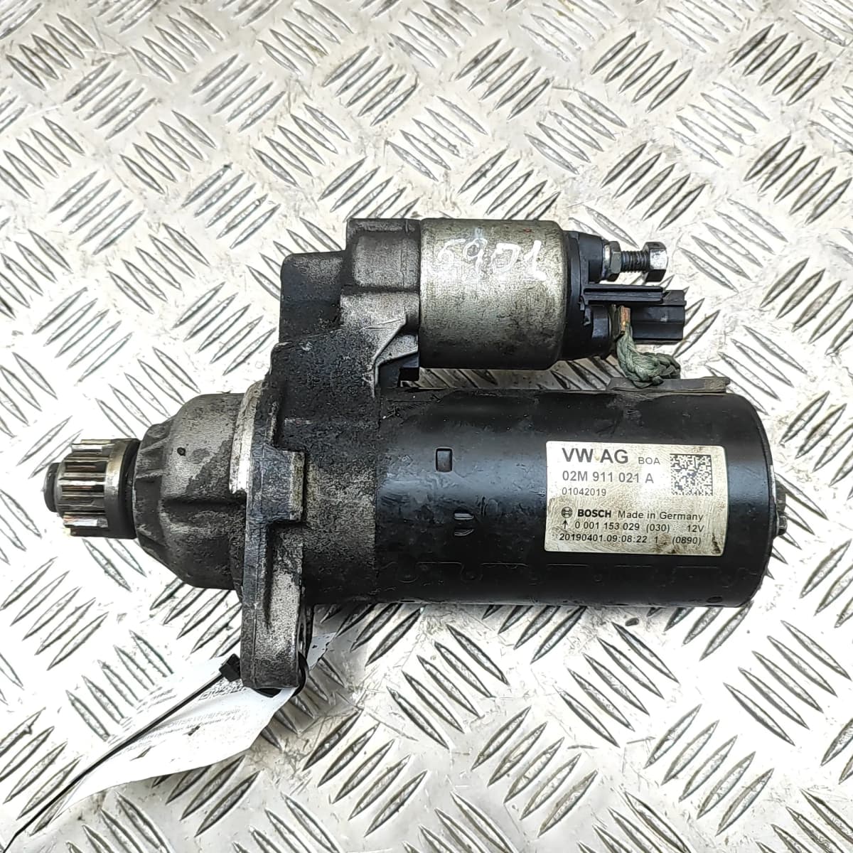 VW TRANSPORTER T6 Furgon SGA, SGH Starter Motor 02M911021A 33731606
