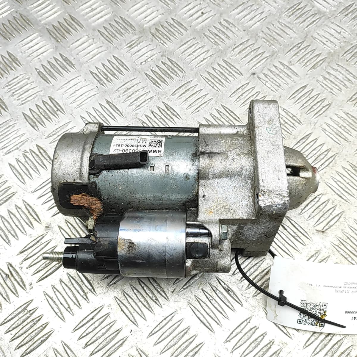 BMW X1 F48 Starter Motor 8580390 2.0 Petrol 141kW 2019 33800741