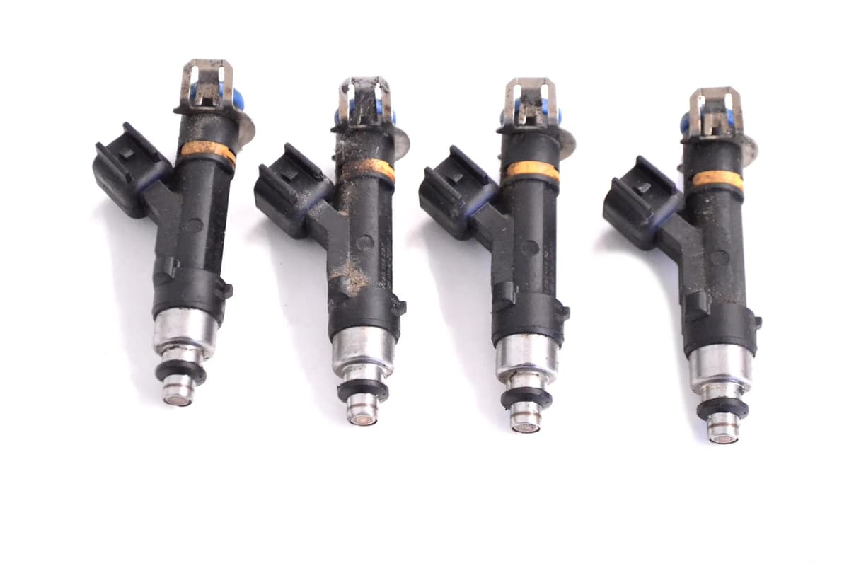 MAZDA 6 GH 2.0 MZR 2012 RHD Fuel Injector Kit 4x 0280158287 6M8G-BA 14715635