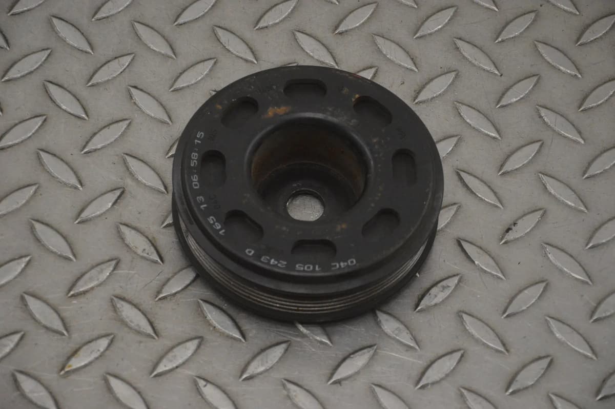 VW Polo Crankshaft Pulley 04C105243D 6R 1.2 TSI 2014 23418330