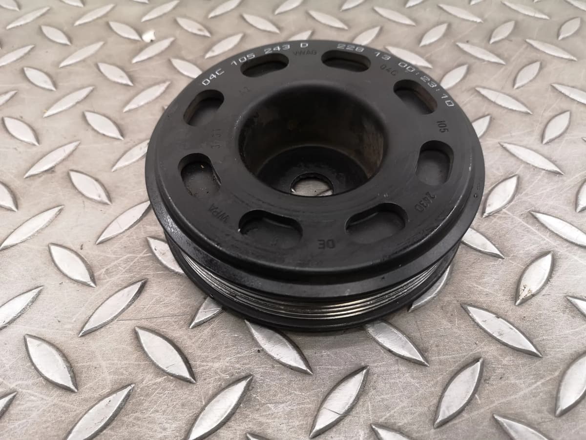 Audi A1 CPTA Crankshaft Pulley 04C105243D 8X 1.4 TFSI 2013 25364948
