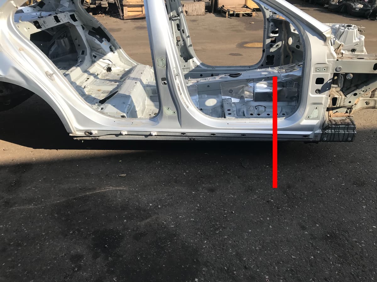 MERCEDES-BENZ E W213 2016 Right Side Sideskirt