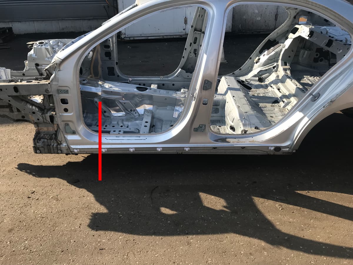MERCEDES-BENZ E W213 2016 Left Side Sideskirt