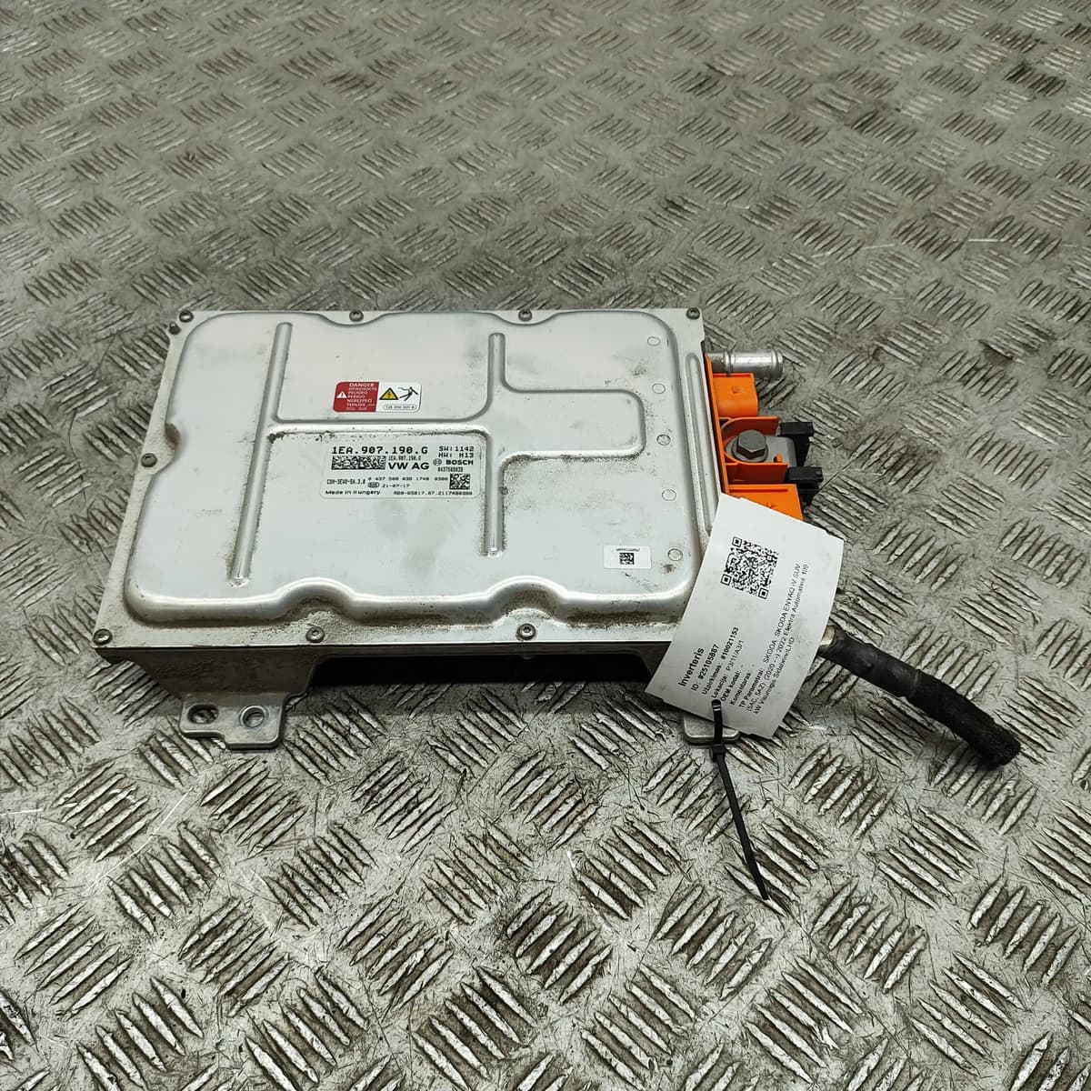 SKODA ENYAQ iV Inverter Converter 1EA907190G Electricity 109kw 2022 25105887