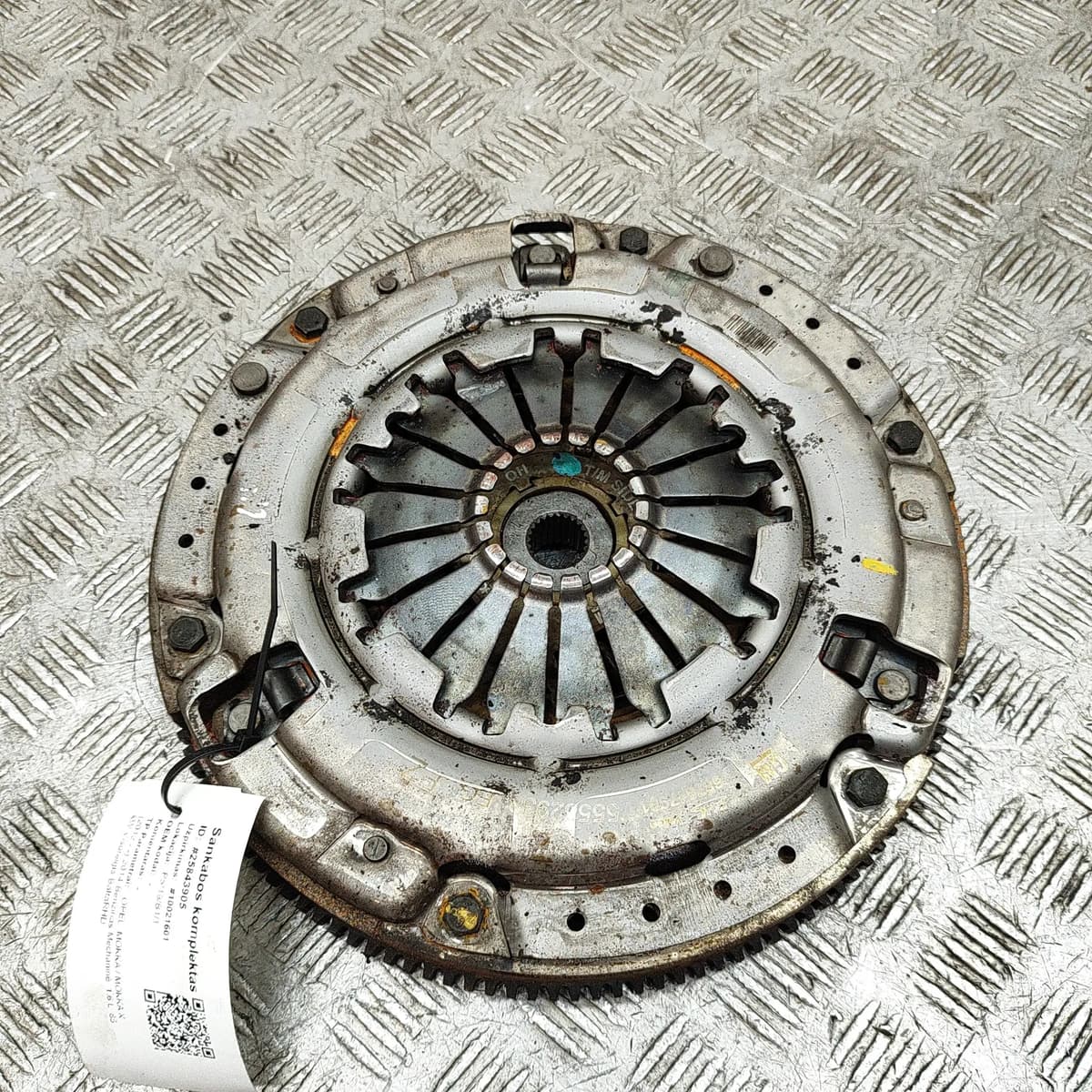 OPEL VAUXHALL MOKKA A J13 Clutch Kit 687817981 1.6 Petrol 85kw 2014 25843905