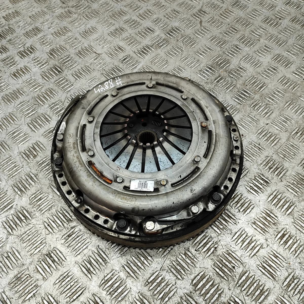 FORD MONDEO MK4 Sedan Clutch Kit FM51-6477-DC 1.6 Diesel 82kw 2015 25975827