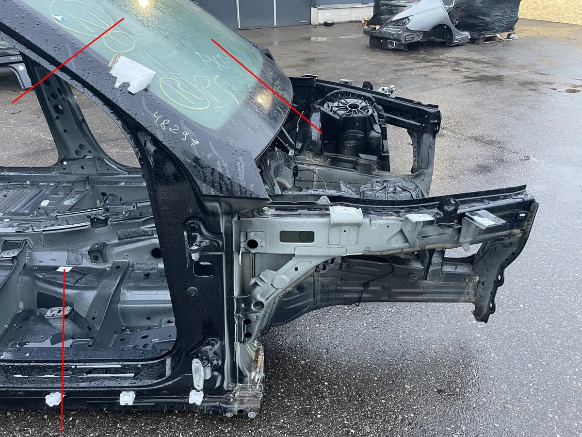 MERCEDES-BENZ GLE W167 2023 Front Right Quarter Panel