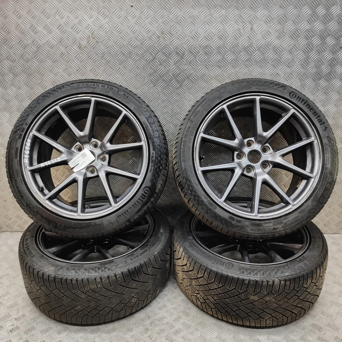TESLA MODEL 3 Alloy Wheel Set R18 1044261-00-A Electricity 340kw 2021 28192754