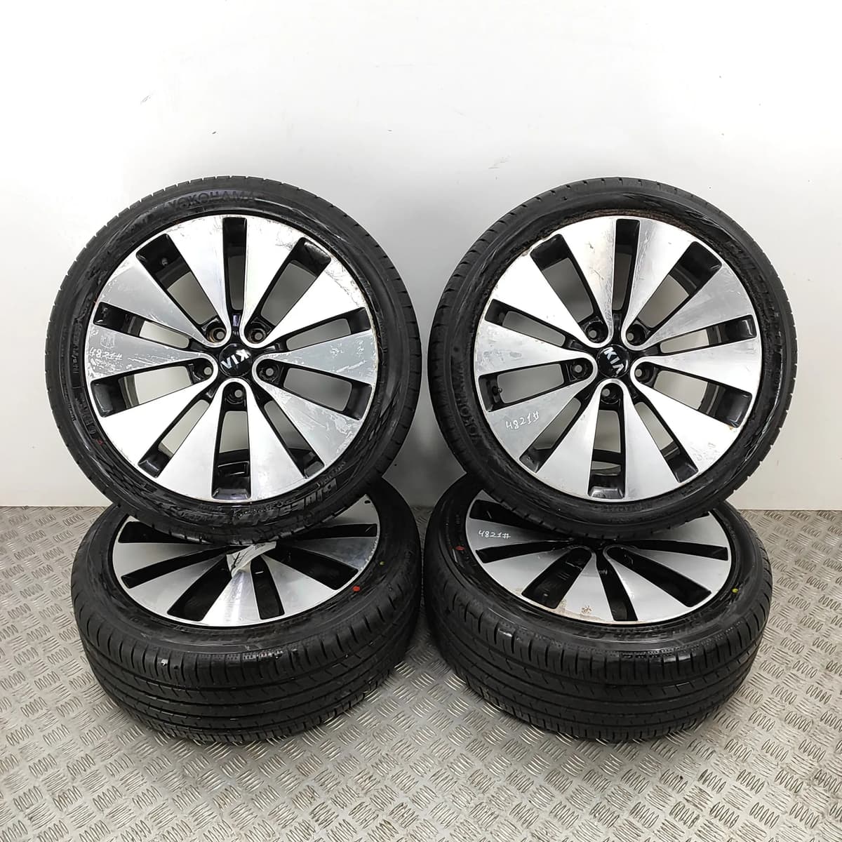 KIA OPTIMA TF Alloy Wheel Set 7.5Jx18 ET46 225/45 R18 52910-2T510 2012 28278594