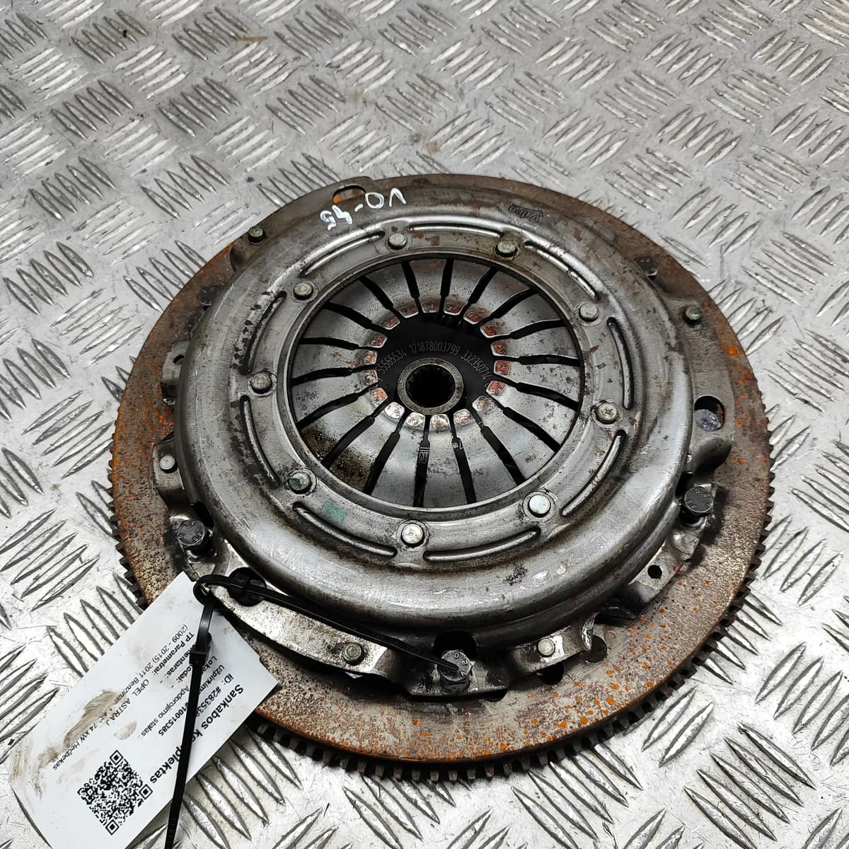 OPEL ASTRA J Clutch Kit 55565534 1.4 Petrol 74kw 2011 28353839