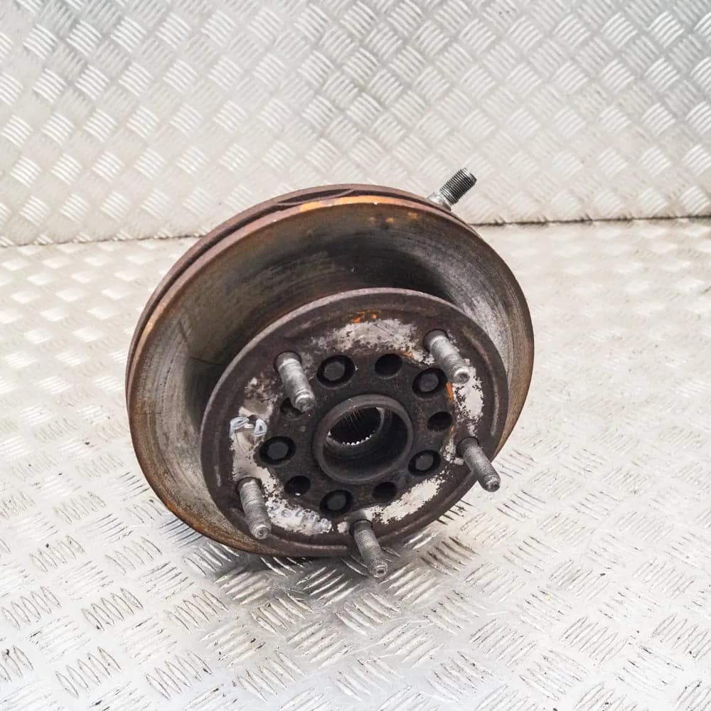 FORD TRANSIT CUSTOM Bus Front Right Hub Spindle W/ Brake Disc 2.2 TDCi 92kw 2014