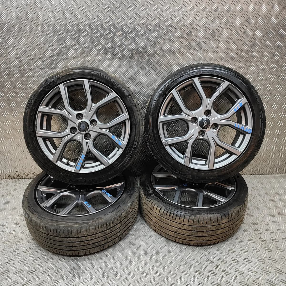 FORD FIESTA MK7 Alloy Wheel Set N1BC-1007-EA 1.0 Petrol 92kw 2022 28995756