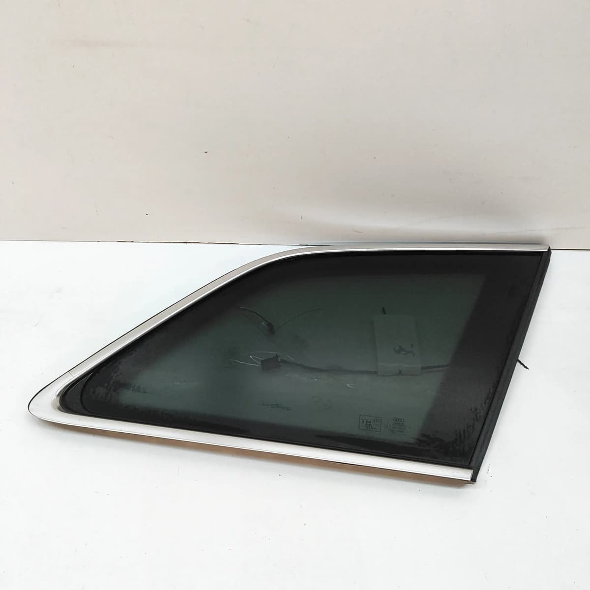 AUDI Q7 4M Rear Right Quarter Window 4M0845298C 3.0 Diesel 200kw 2017 29373810