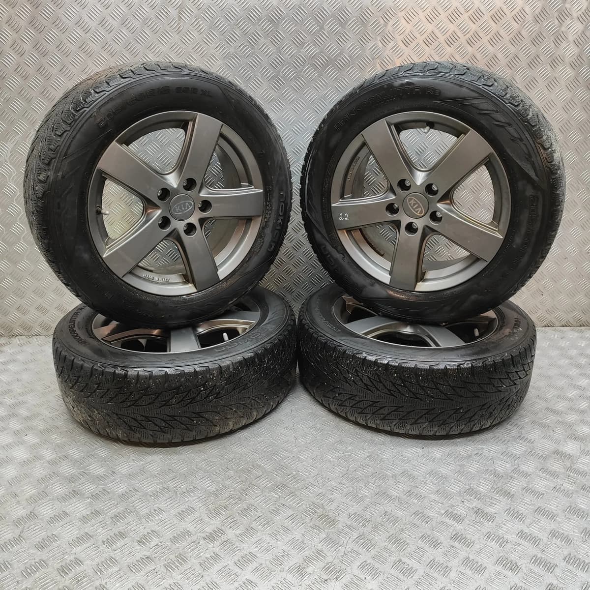 Ensemble de jantes en alliage KIA SOUL MK2 PS 81 kW 2015 29438246