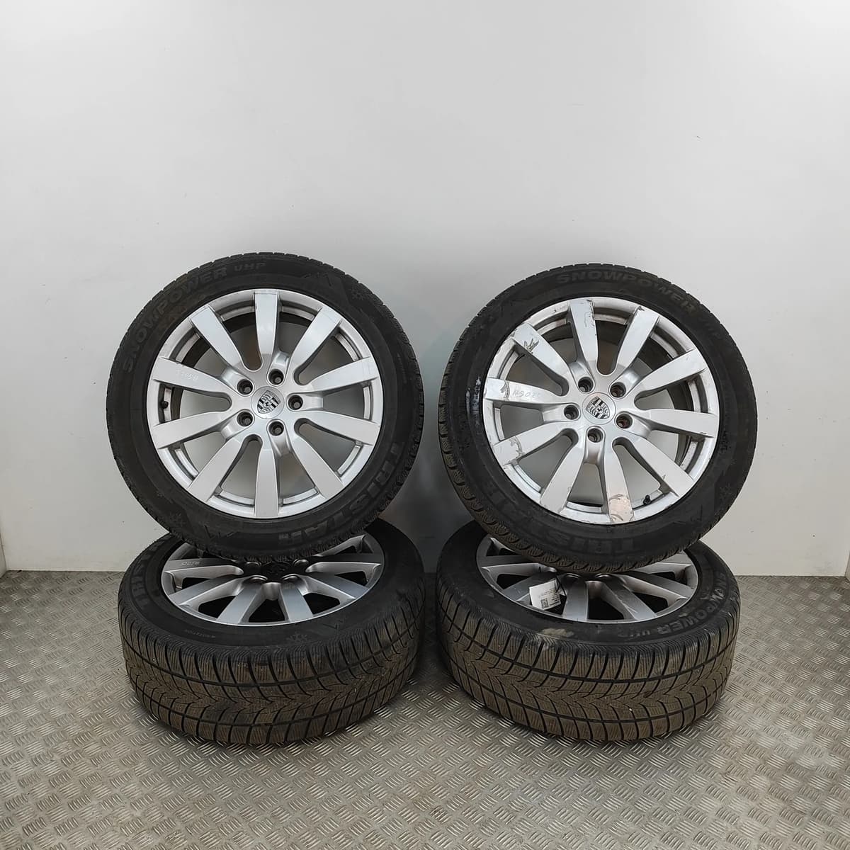 PORSCHE CAYENNE 92A Alloy Wheel Set 7P5.601.025.B 3.0 Diesel 176kw 2011 29466631