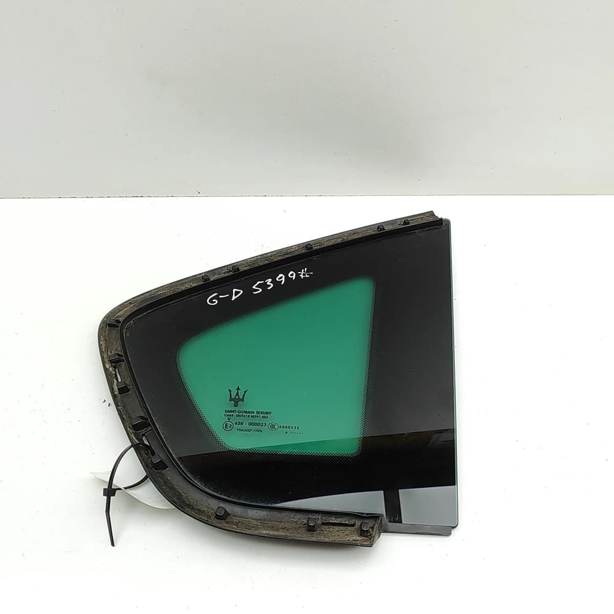 MASERATI LEVANTE SUV M161 Rear Right Quarter Window AS3 670033374 2016 30752279