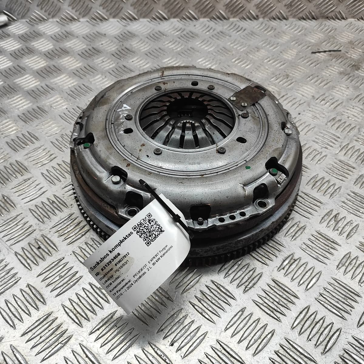 PEUGEOT EXPERT Furgon Clutch Kit 9820879880 2.0 Diesel 90kw 2024 31293468