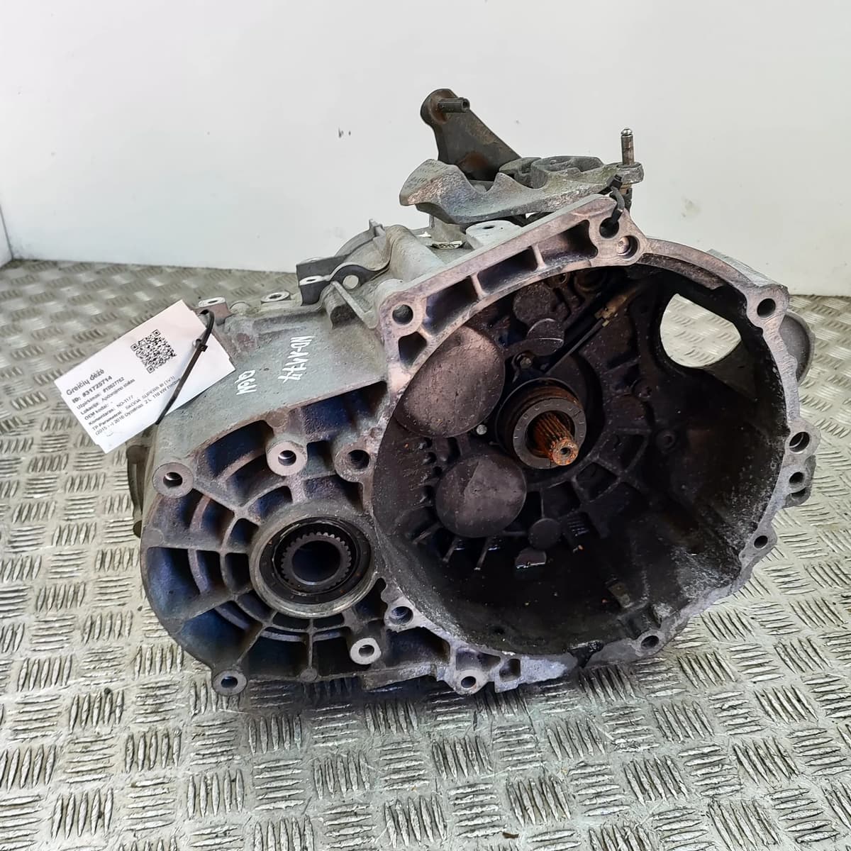SKODA SUPERB MK3 3V3 Gearbox QGN 2.0 Diesel 110kw 2016 31725714