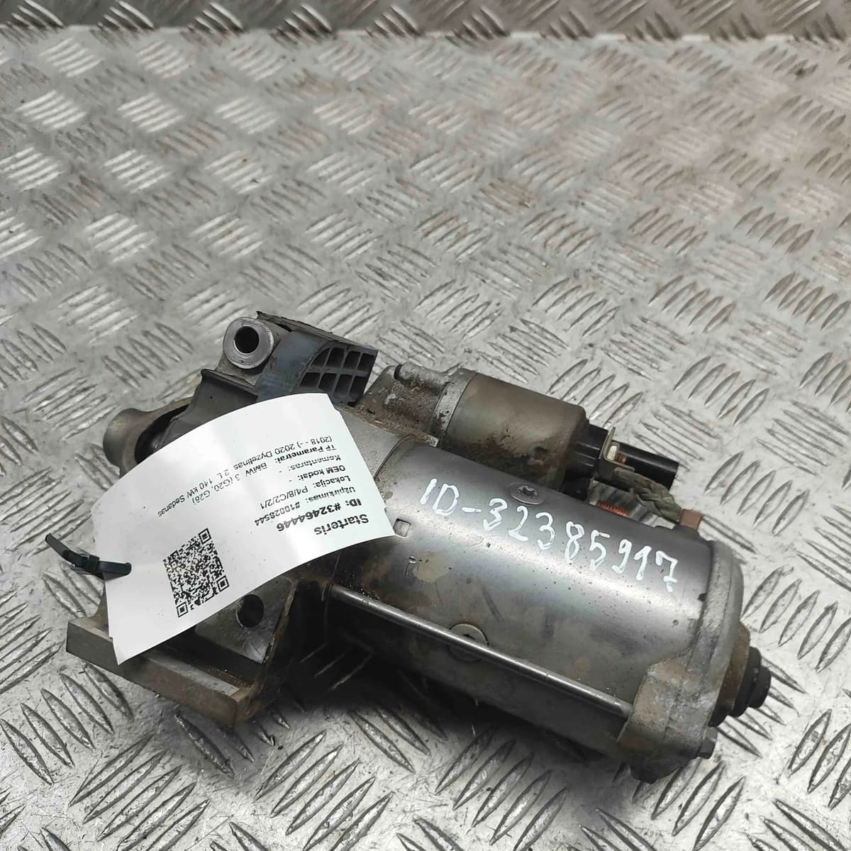 BMW 3 G20 Starter Motor 5B62F89 2.0 Diesel 140kw 2020 32464446