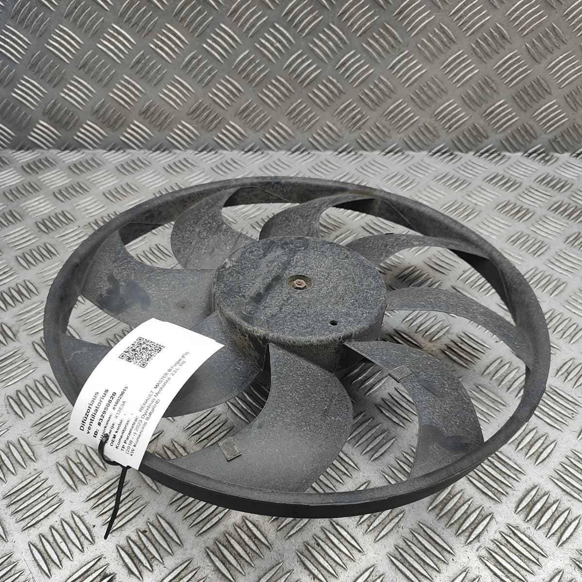 Renault Master MK3 Engine Cooling Fan 5YY1200 2.3 Diesel 32950820