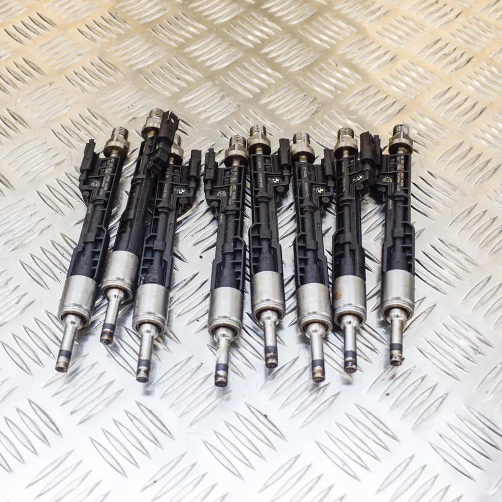 BMW 7 Fuel Injectors Set G11 750i 330kw N63B44C 8638255 0261500356 2017