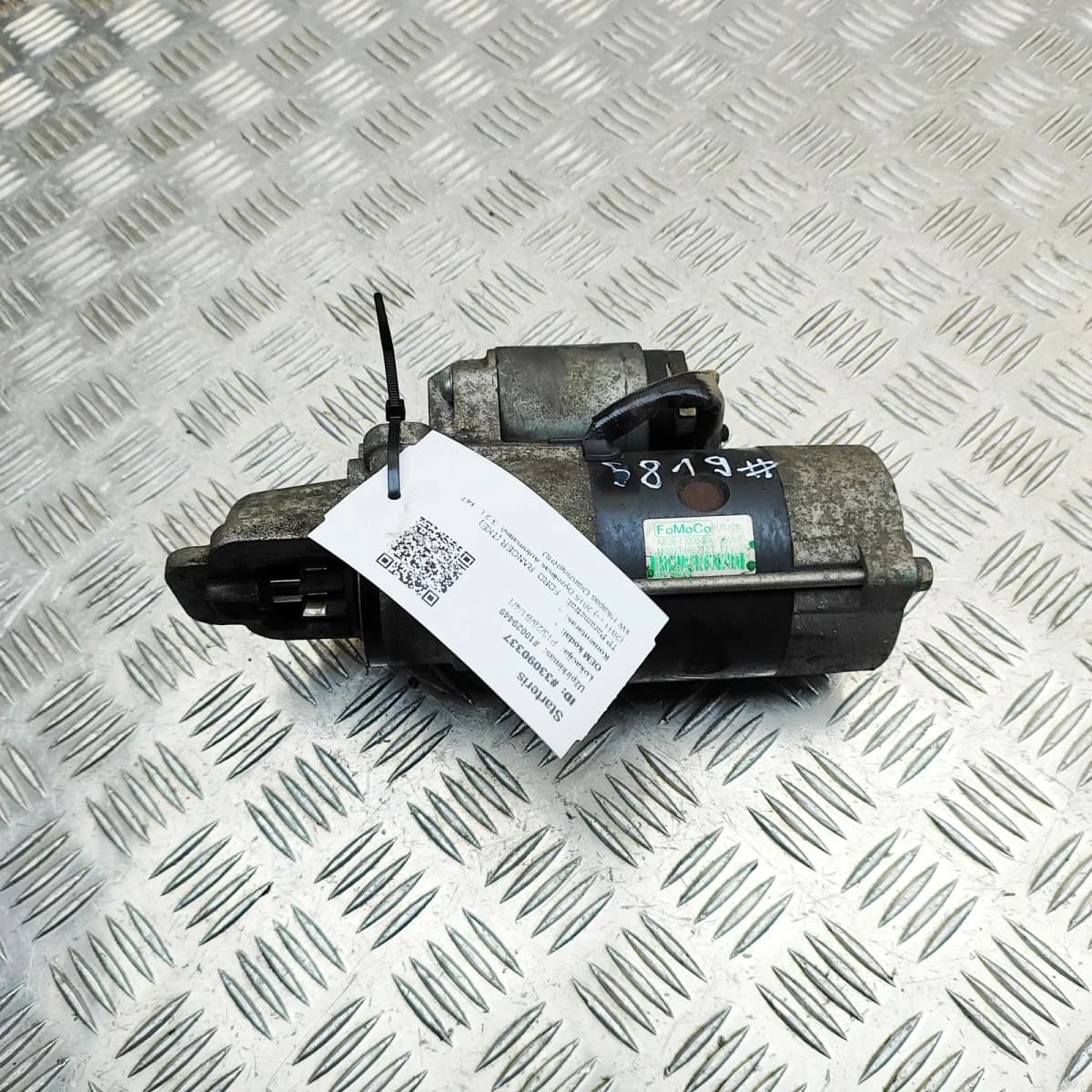 FORD RANGER T6 MK3 Starter Motor AB39-11000-BA 3.2 Diesel 147kW 2015 33090337