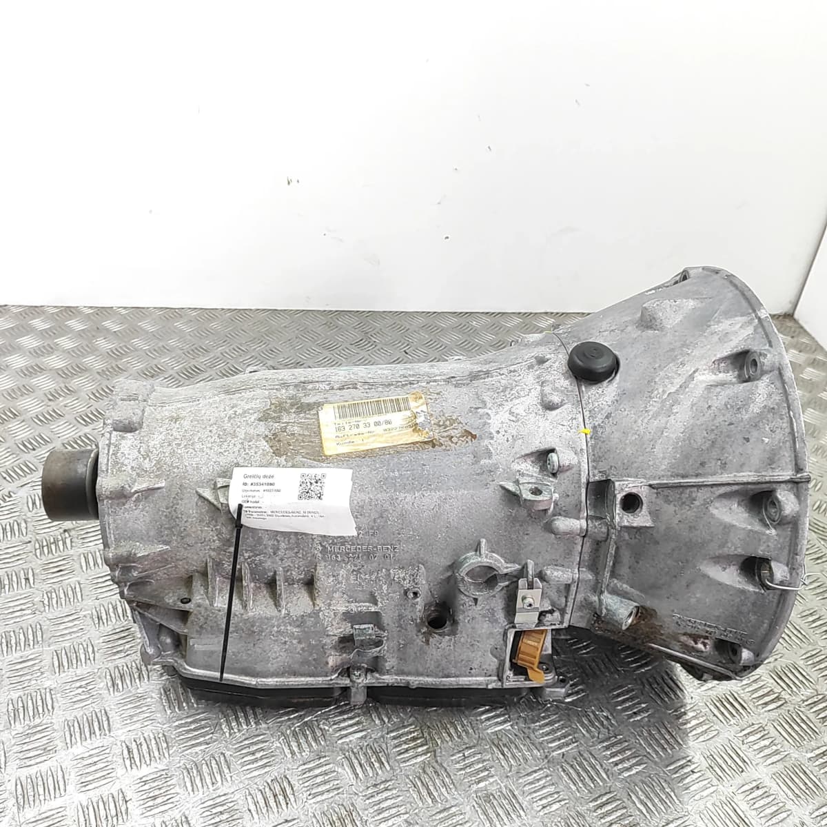 MERCEDES-BENZ M W163 Automatic Gearbox A1632703300 4.0 Diesel 184kw 2002
