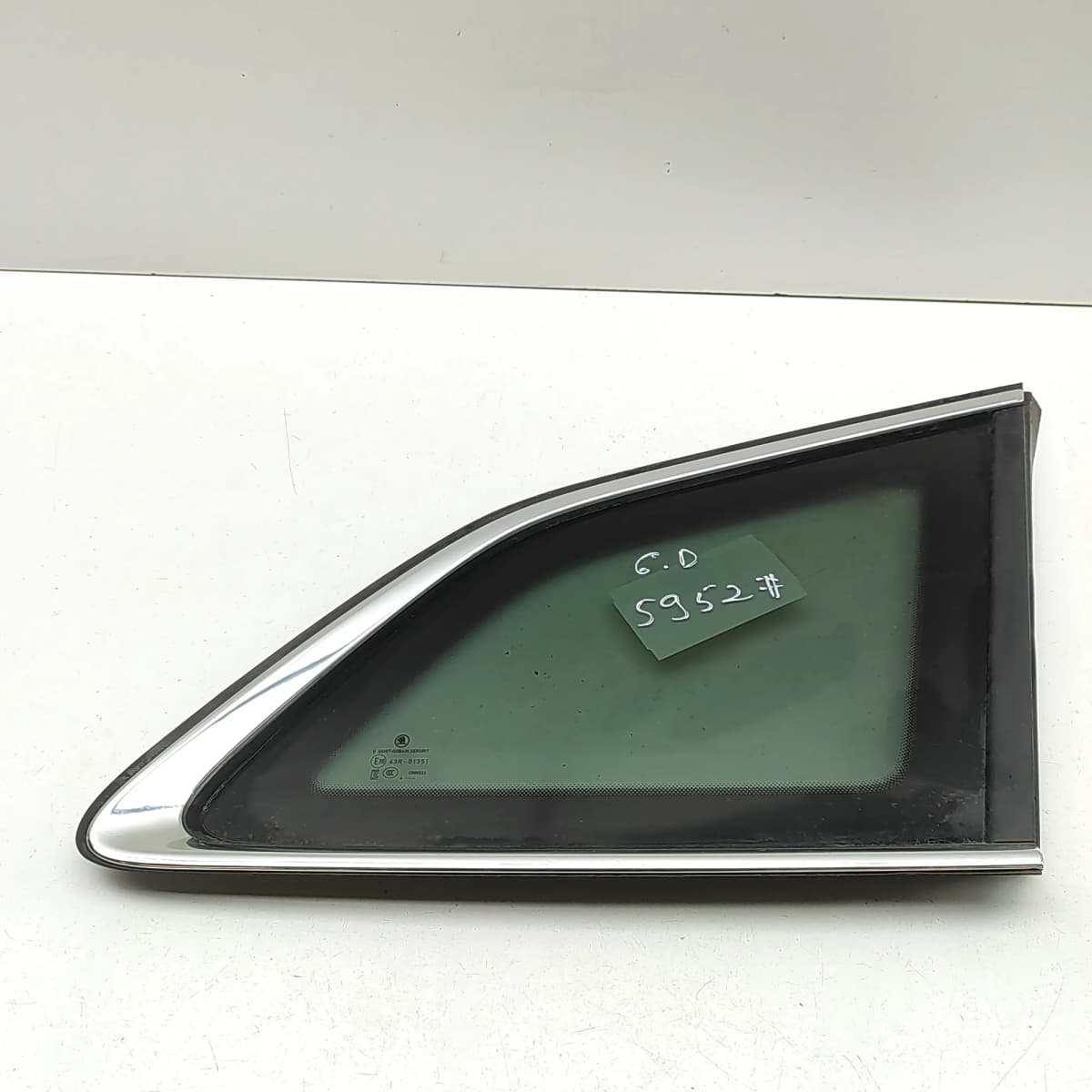 SKODA ENYAQ iV SUV Rear Right Quarter Window 5LG845298C 2024 34919178