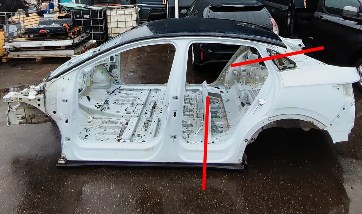 VOLKSWAGEN ID.5 E39 Rear Left Quarter Panel Electricity 150kW 2024 34905318