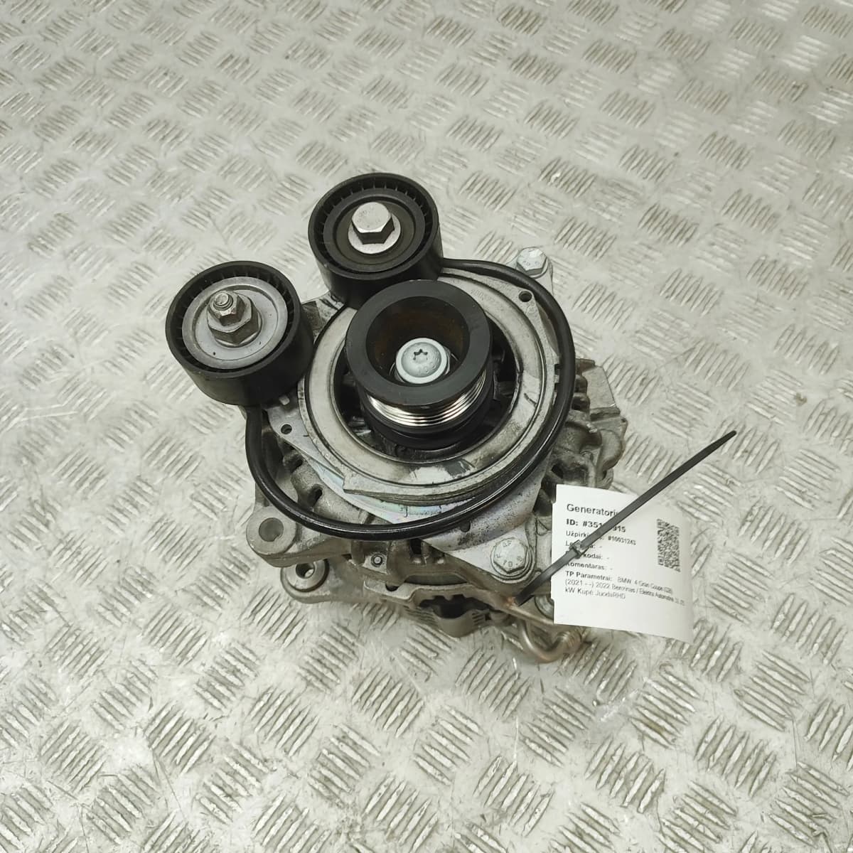 BMW 4 Gran Coupe G26 Alternator Generator 8490540 3.0 Hybrid 275kW 2022 35101915