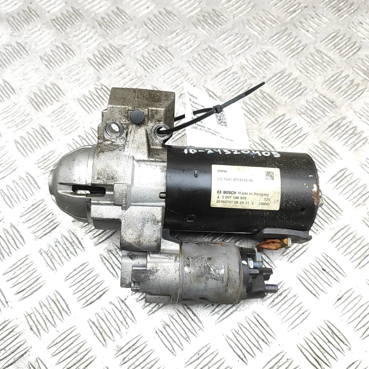 BMW 5 Touring F11 Starter Motor 8574102 3.0 Diesel 190kw 2016 34751345