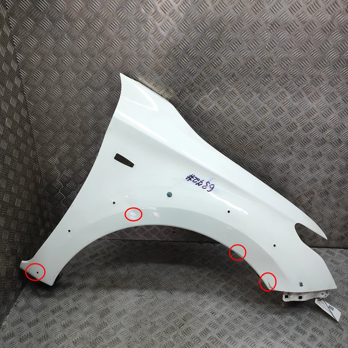 MITSUBISHI L200 TRITON KJ MK5 Front Right Fender 5220K098 2.4 Diesel 133kW 2017