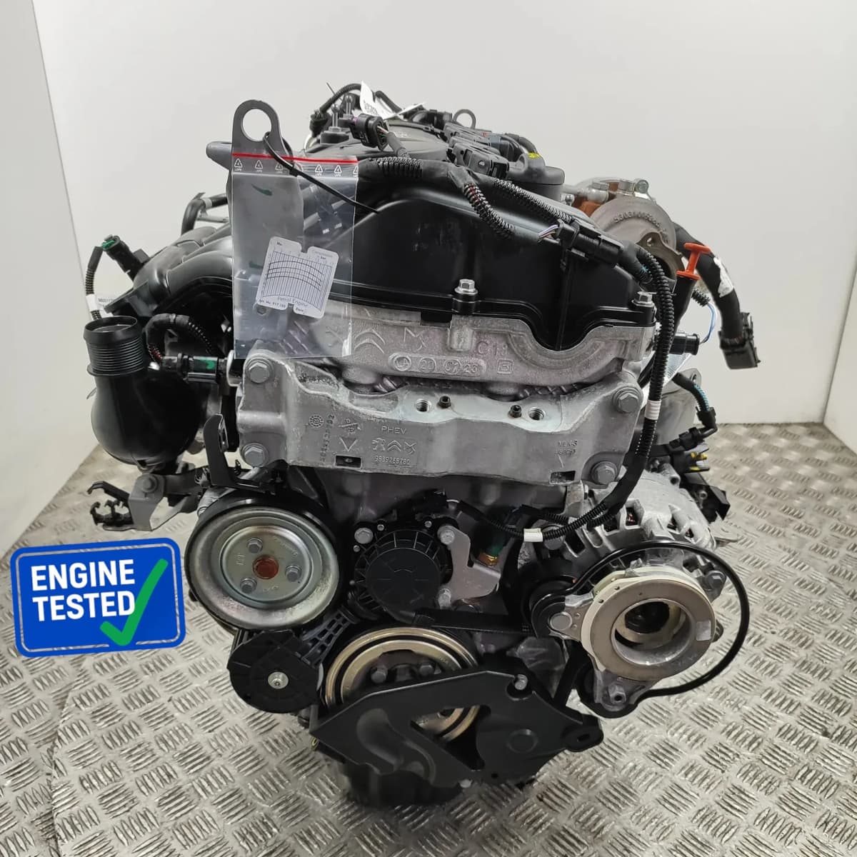 PEUGEOT 3008 MK2 P84 Engine Motor DGL 1.6 Hybrid 132kW 2024 32838666