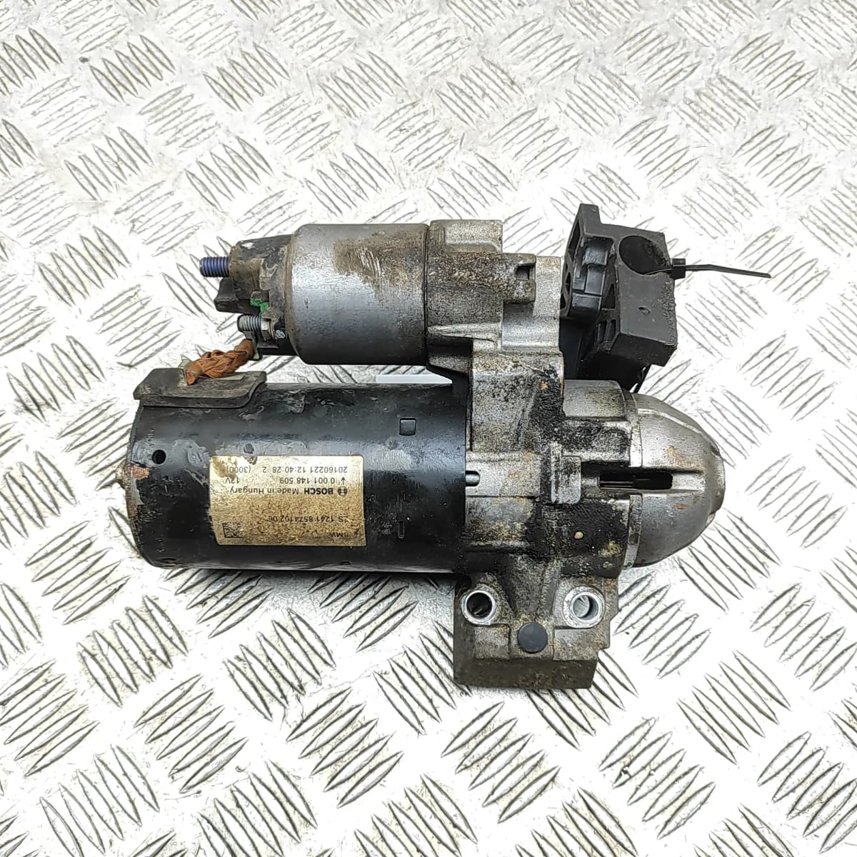 BMW 3 F30 Starter Motor 8574102 3.0 Diesel 190kW 2016 33356915