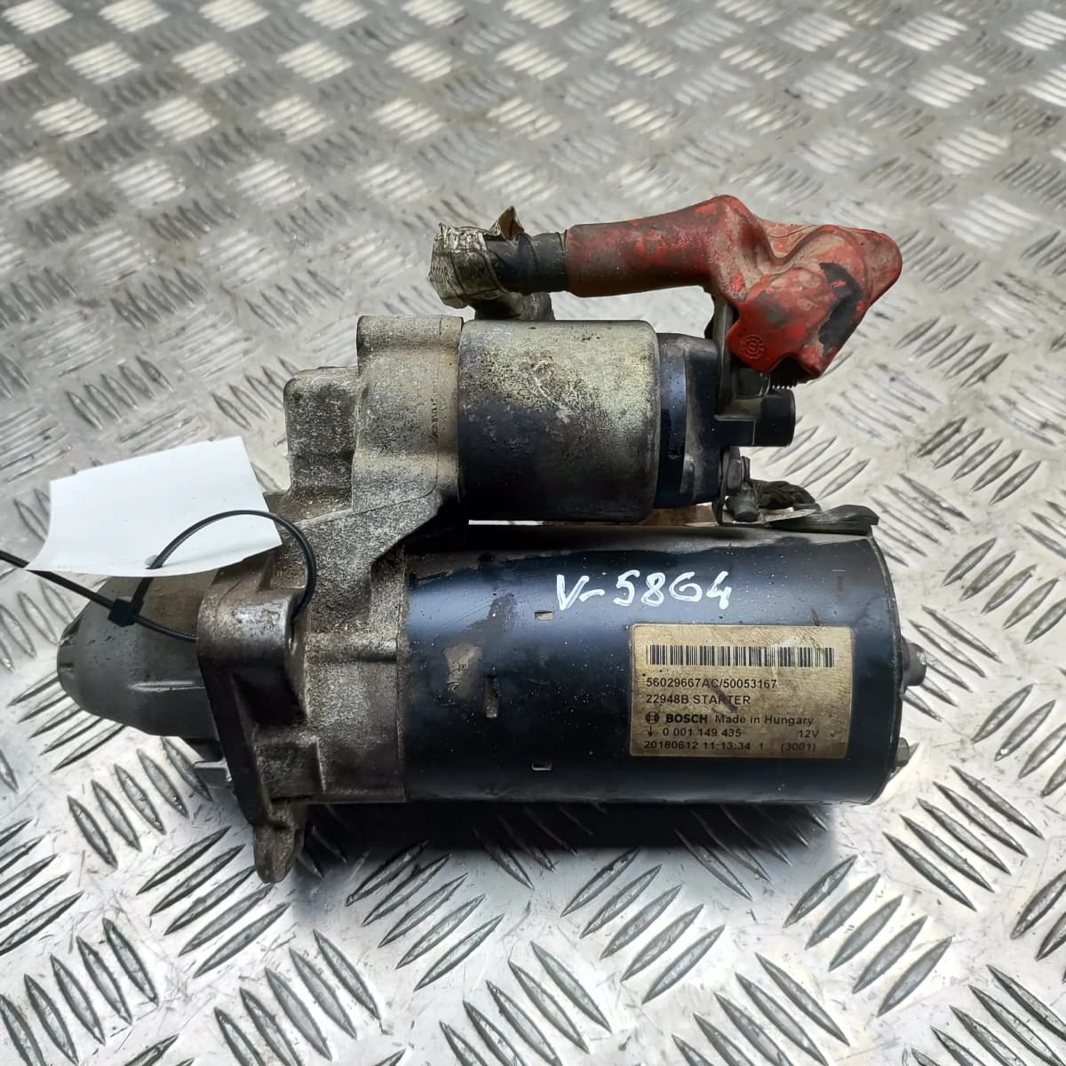 MASERATI LEVANTE SUV M161 Starter Motor 56029667AC 3.0 Diesel 202kW 2019