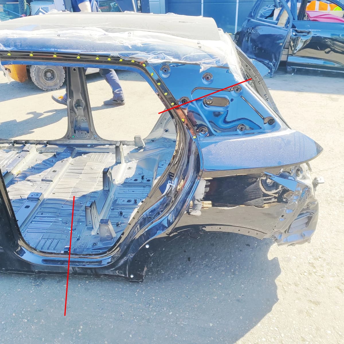 BYD DOLPHIN EA1 Rear Left Quarter Panel 2025 35625583
