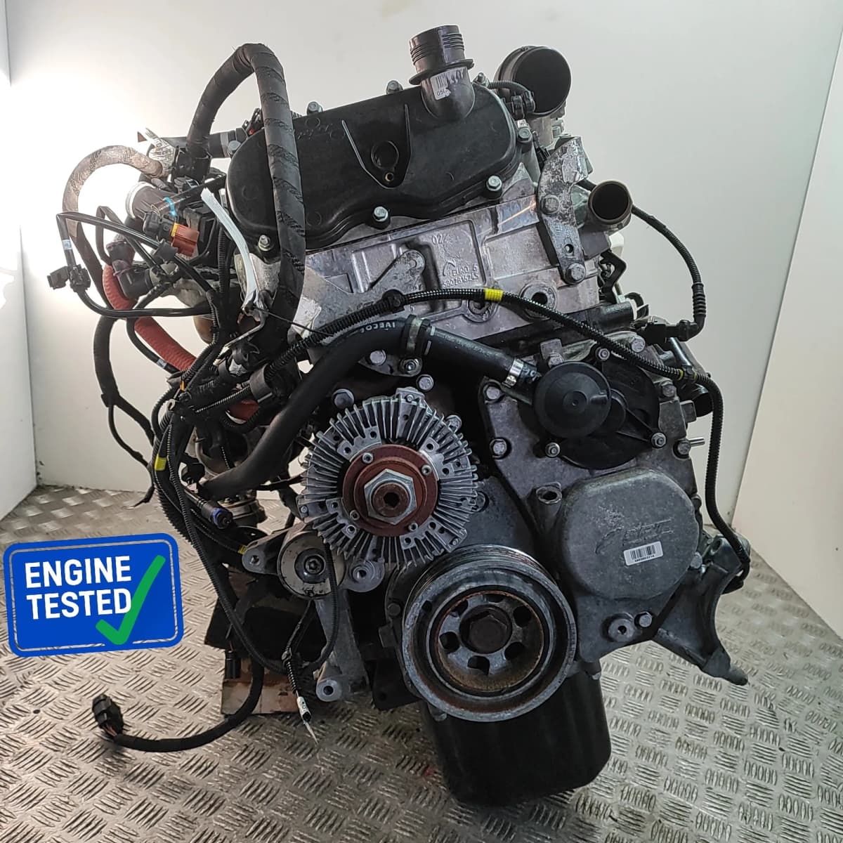 IVECO DAILY MK6 Flatbed Engine Motor F1CFL411C 3.0 Diesel 2023 33478546