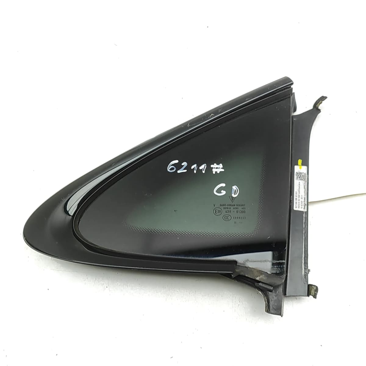 PORSCHE Taycan Rear Right Quarter Window 9J1845298AE Electricity 420kw 35644115