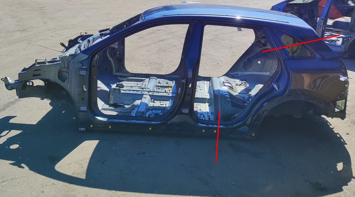 KIA NIRO MK1 DE Rear Left Quarter Panel Electricity 150kw 2022 35443500