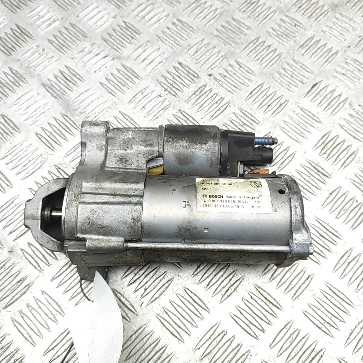 MERCEDES-BENZ E W213 Starter Motor A6549061600 2.0 Diesel 143kW 2019 34021717