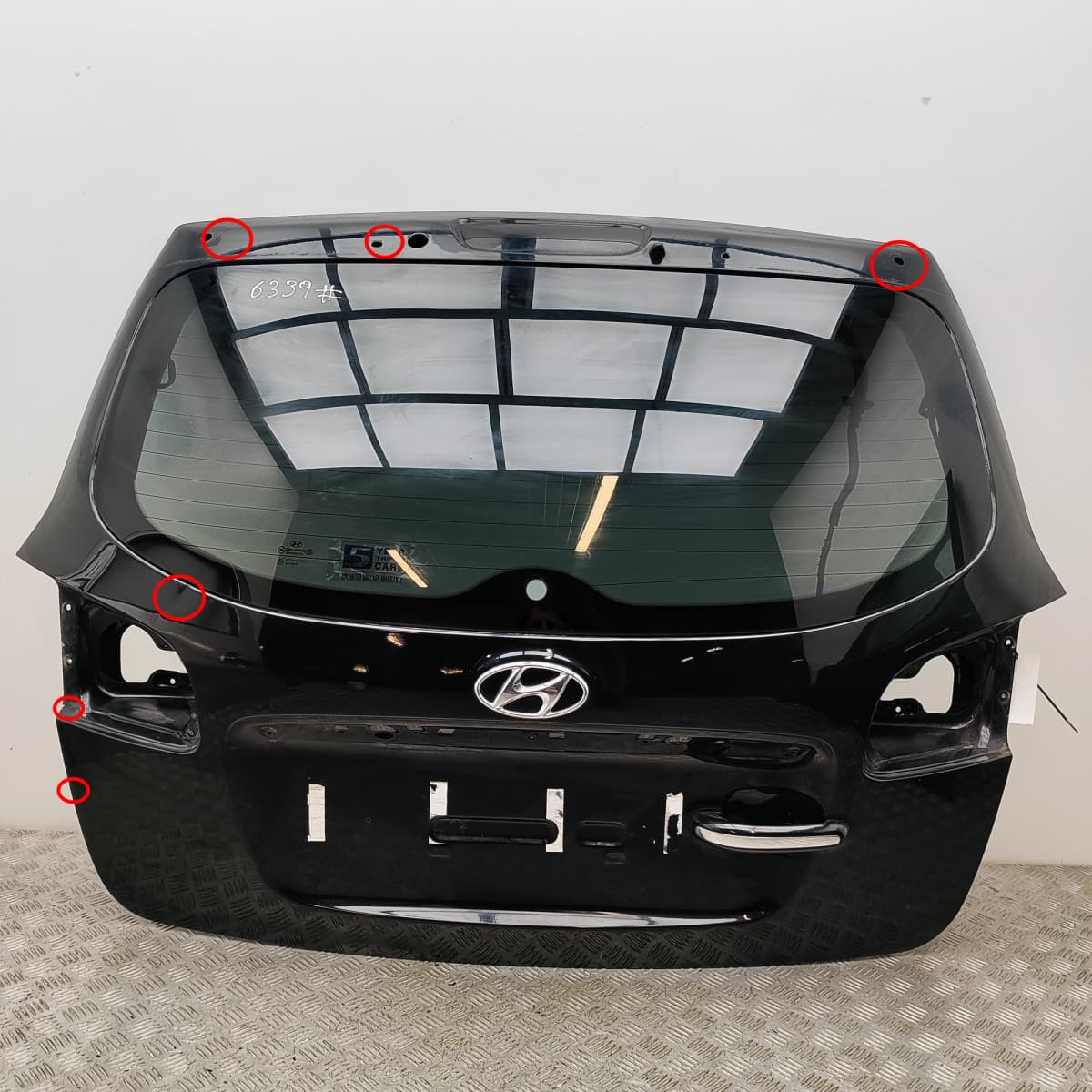 HYUNDAI SANTA FÉ MK2 Tailgate Bootlid 73700-2B600 2.2 Diesel 145kw 36054217