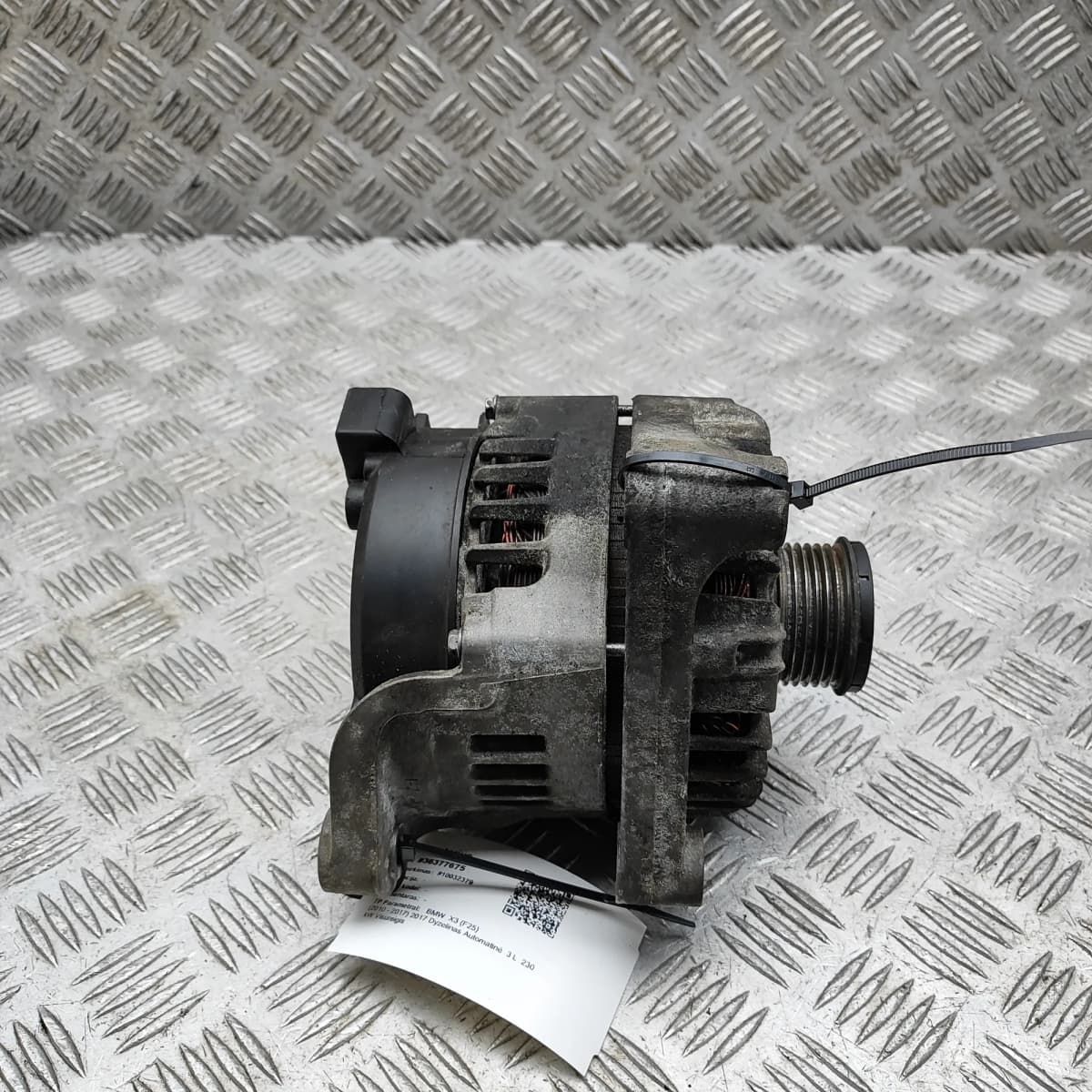 BMW X3 F25 Alternator Generator 8570672 3.0 Diesel 230kw 2017 36377675