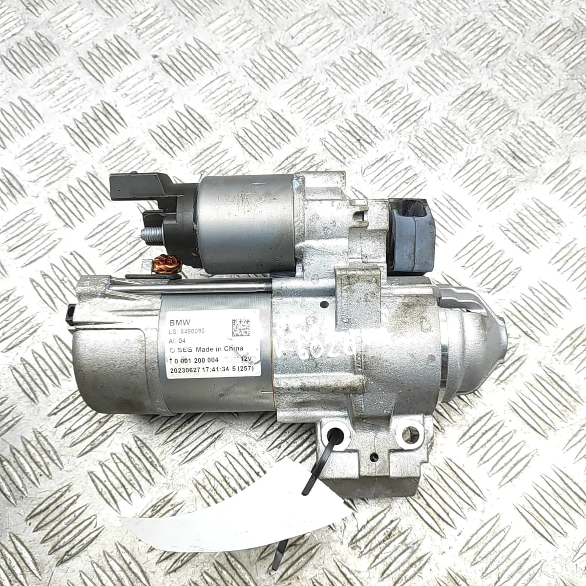 BMW X5 G05 Starter Motor 8490093 3.0 Hybrid 210kW 2024 34468171