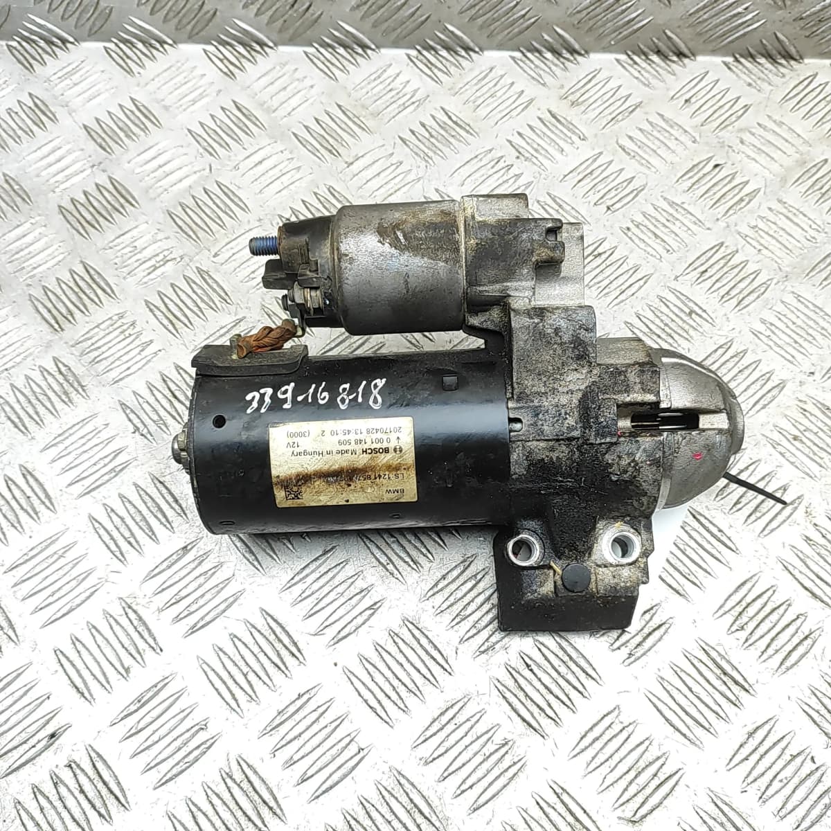 BMW 3 Touring F31 Starter Motor 8574102 3.0 Diesel 230kW 2017 34023550